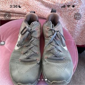 Grey and pink Nike Shoes